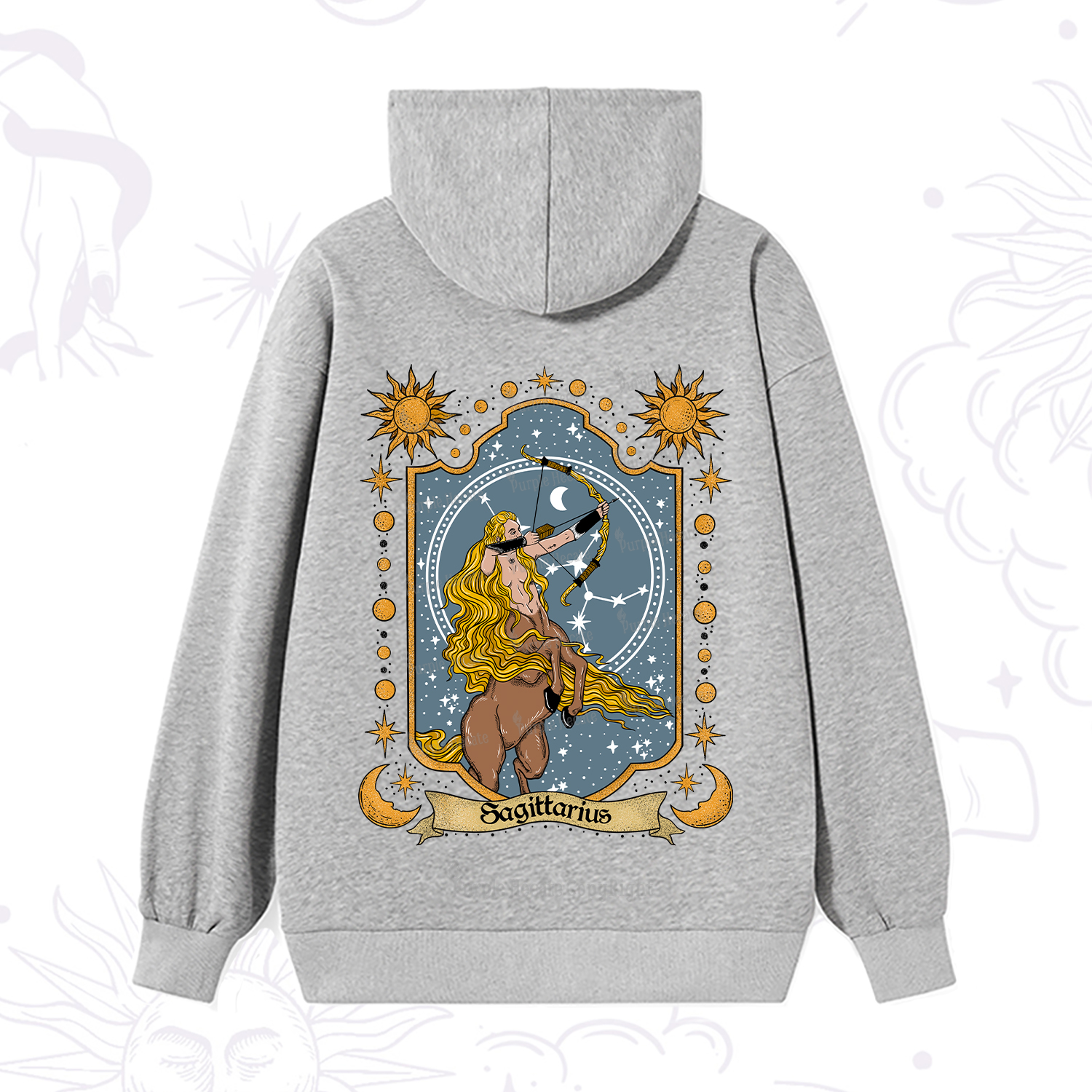 Purplehecate Sagittarius Zodiac Hoodie