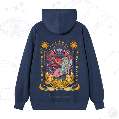 Purplehecate Cancer Zodiac Hoodie