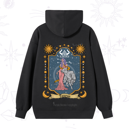 Purplehecate Taurus Zodiac Hoodie