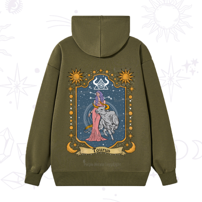 Purplehecate Taurus Zodiac Hoodie