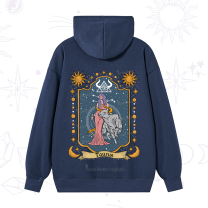 Purplehecate Taurus Zodiac Hoodie