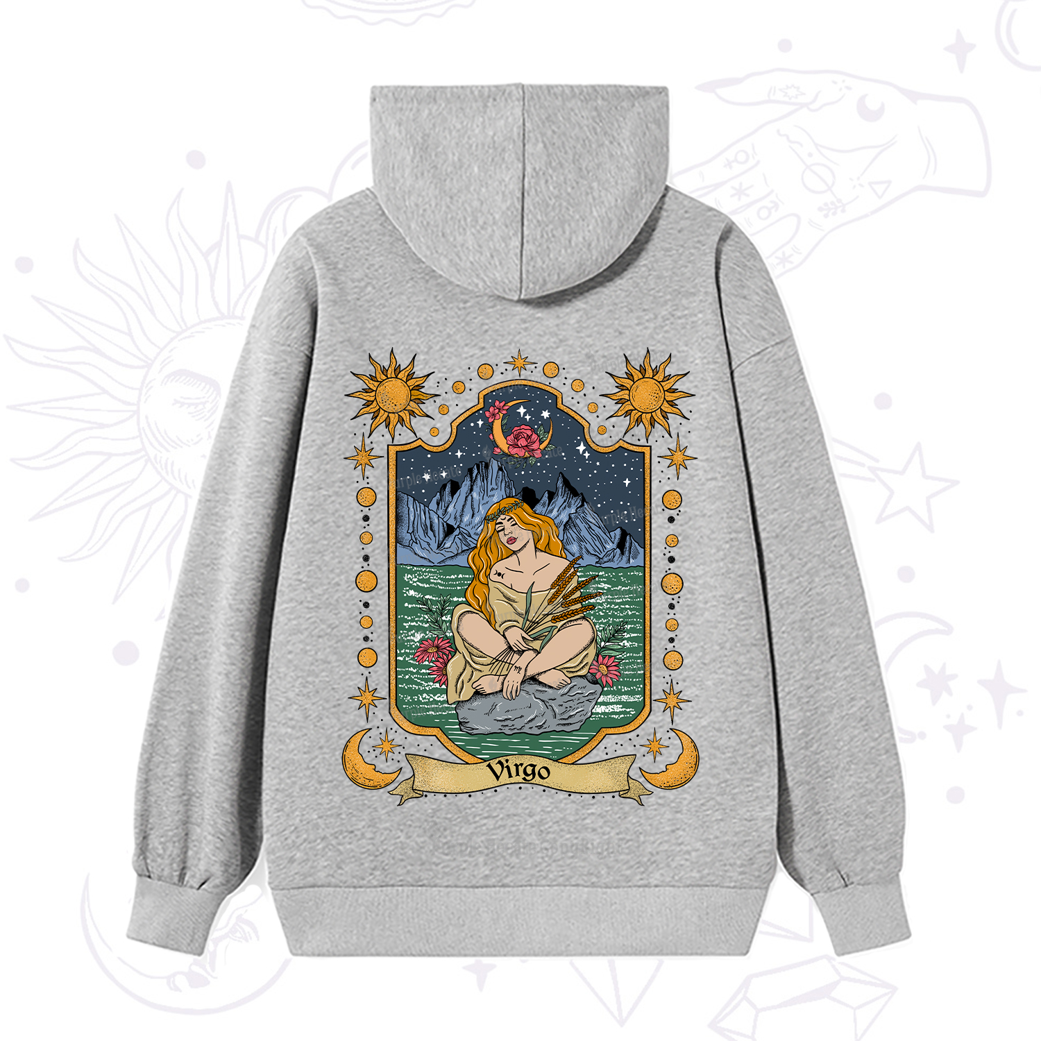 Purplehecate Virgo Zodiac Hoodie