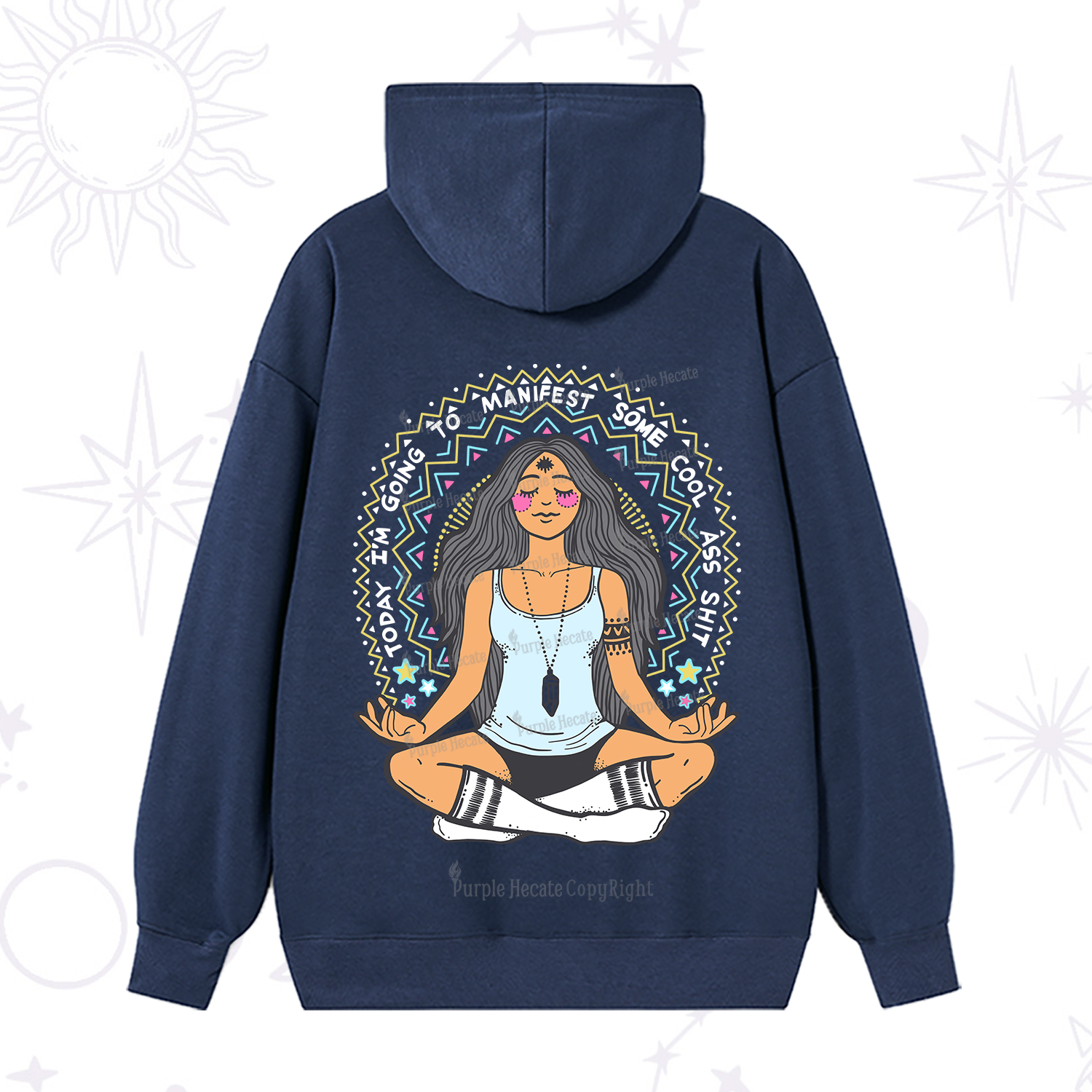 Purplehecate Today I'm Going To Manifest Hoodie