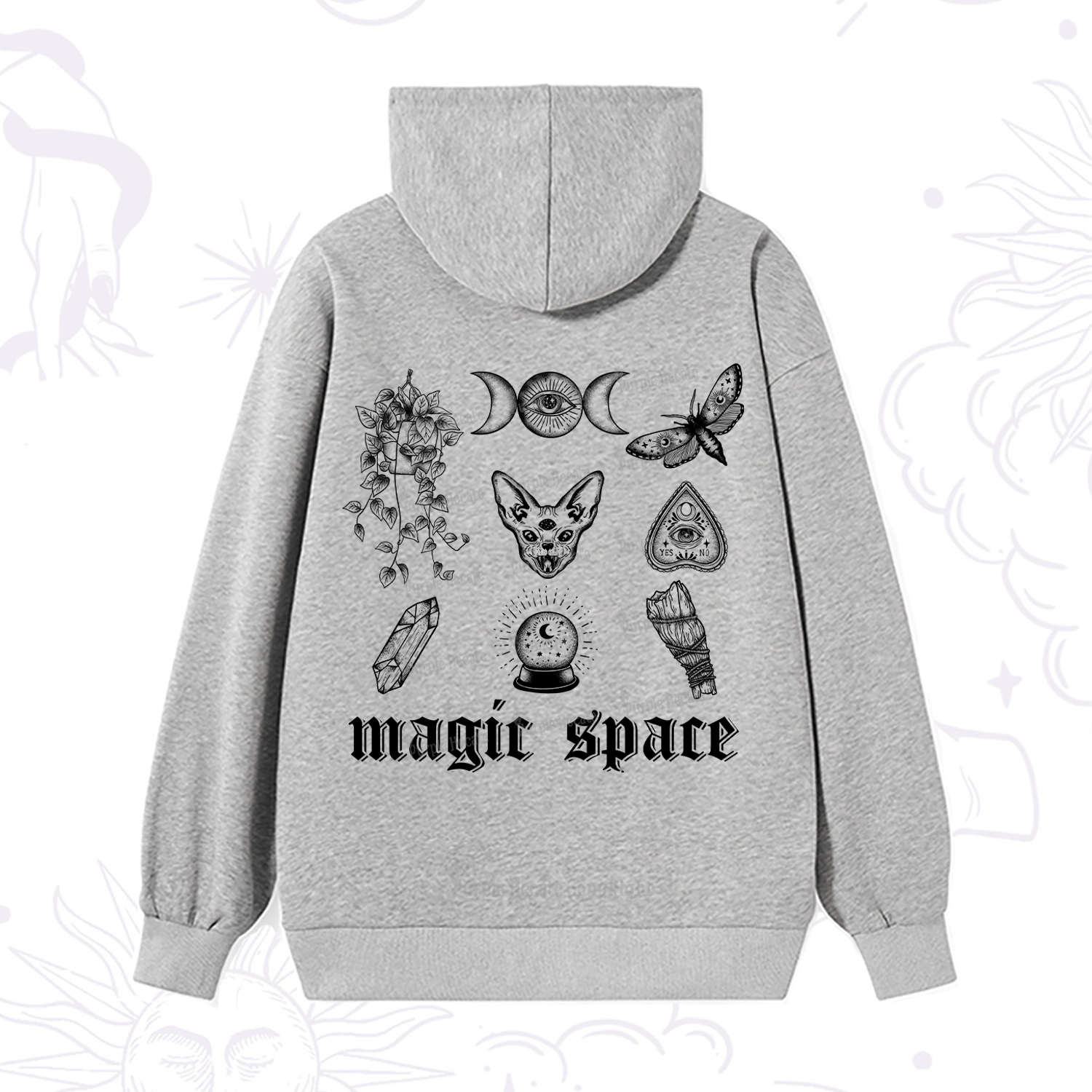Purplehecate Magic Space Hoodie
