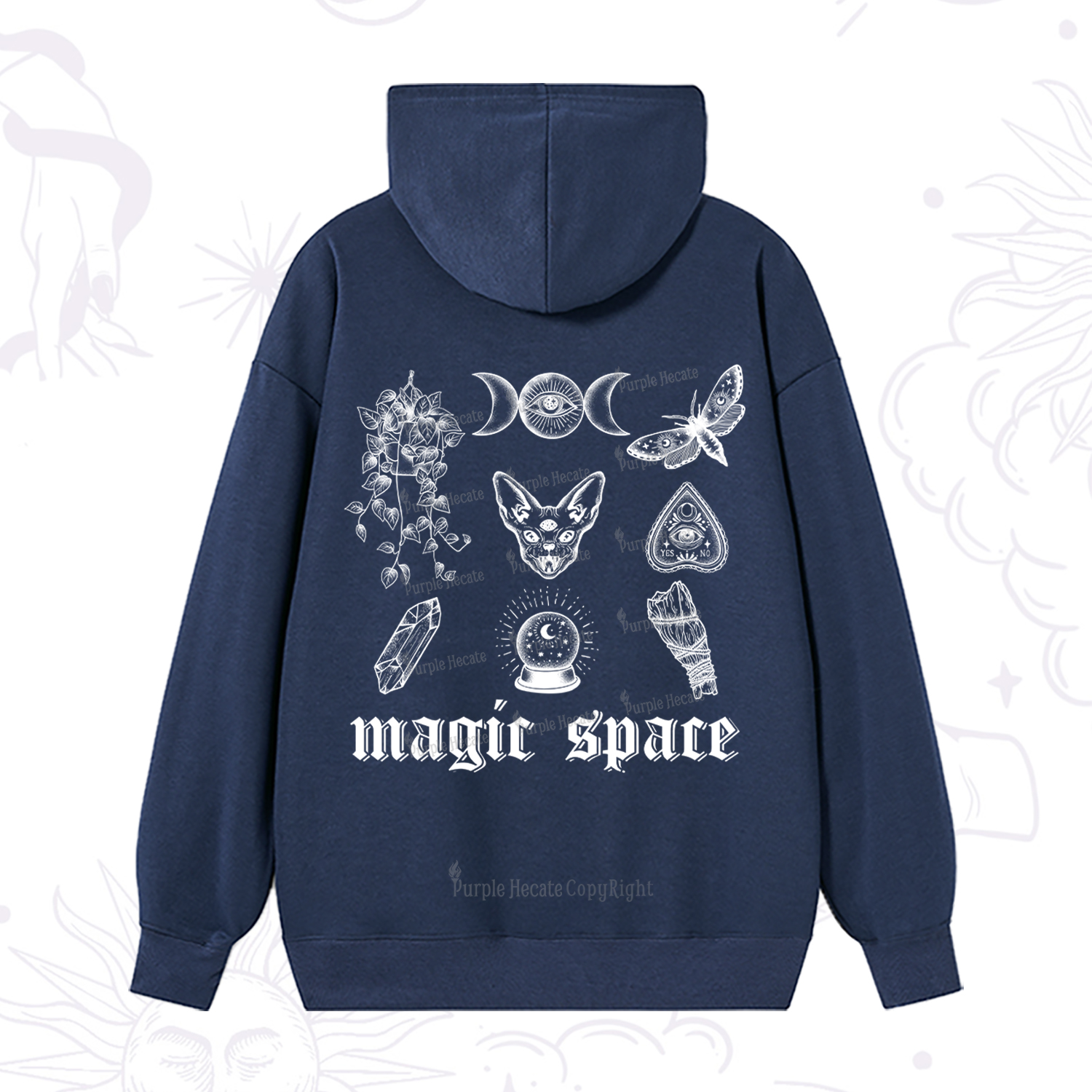 Purplehecate Magic Space Hoodie