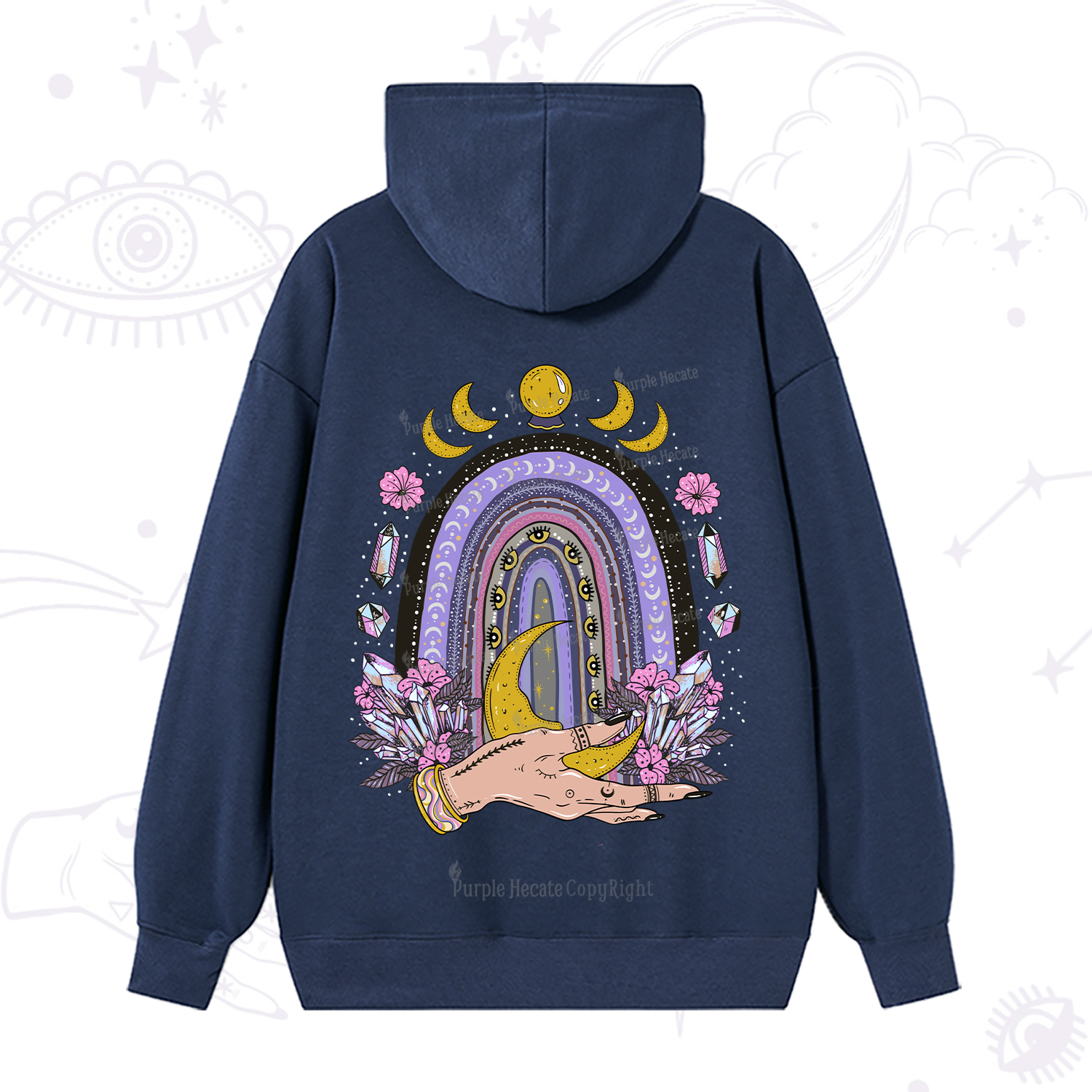 Purplehecate Magic Rainbow Hoodie