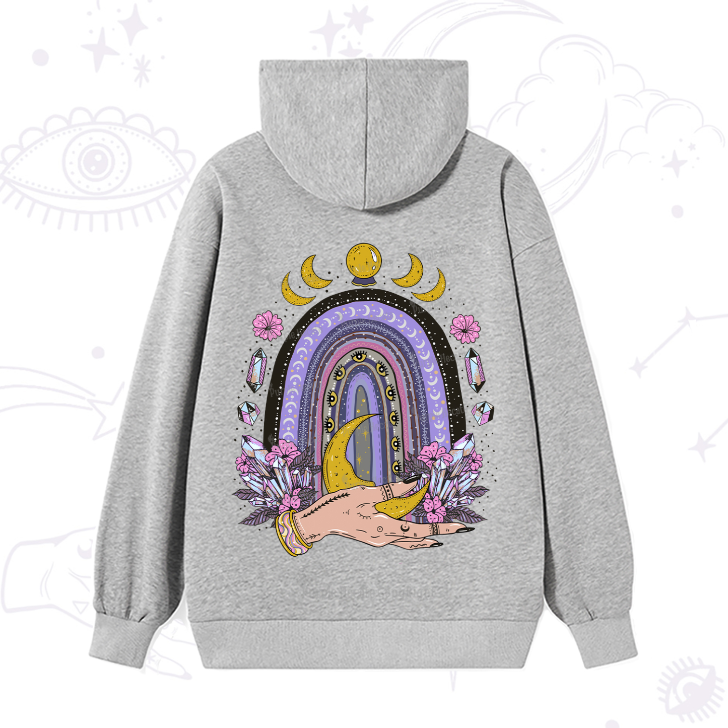 Purplehecate Magic Rainbow Hoodie