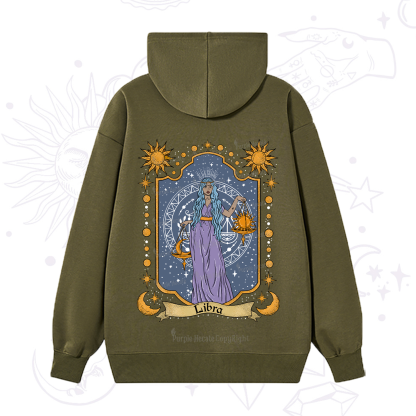 Purplehecate Libra Zodiac Hoodie