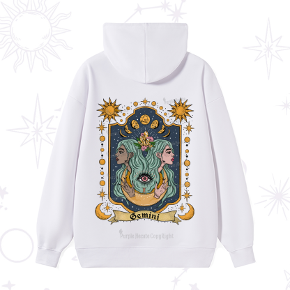 Purplehecate Gemini Zodiac Hoodie