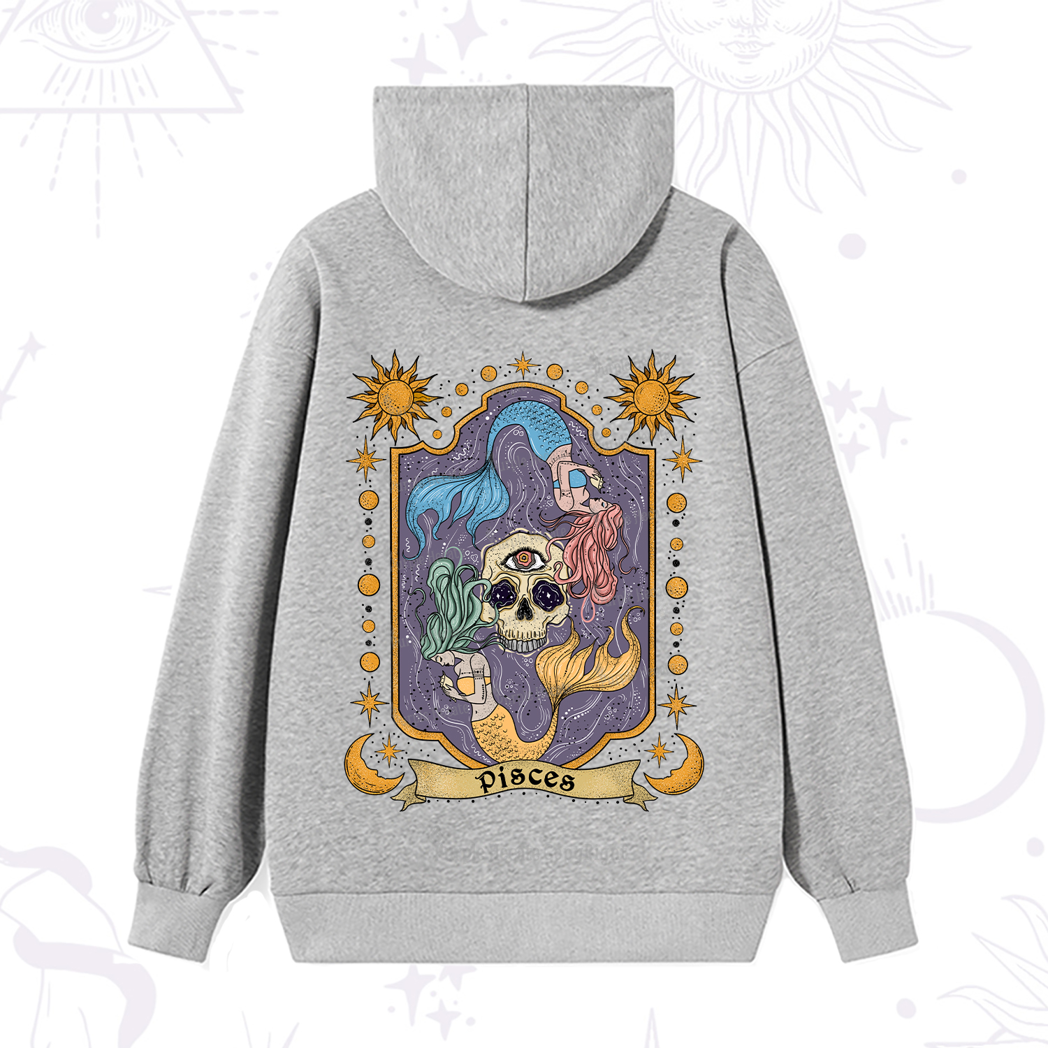 Purplehecate Pisces Zodiac Hoodie