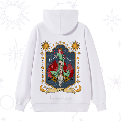 Purplehecate Aries Zodiac Hoodie