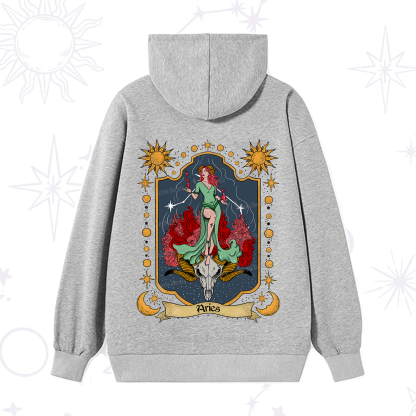 Purplehecate Aries Zodiac Hoodie