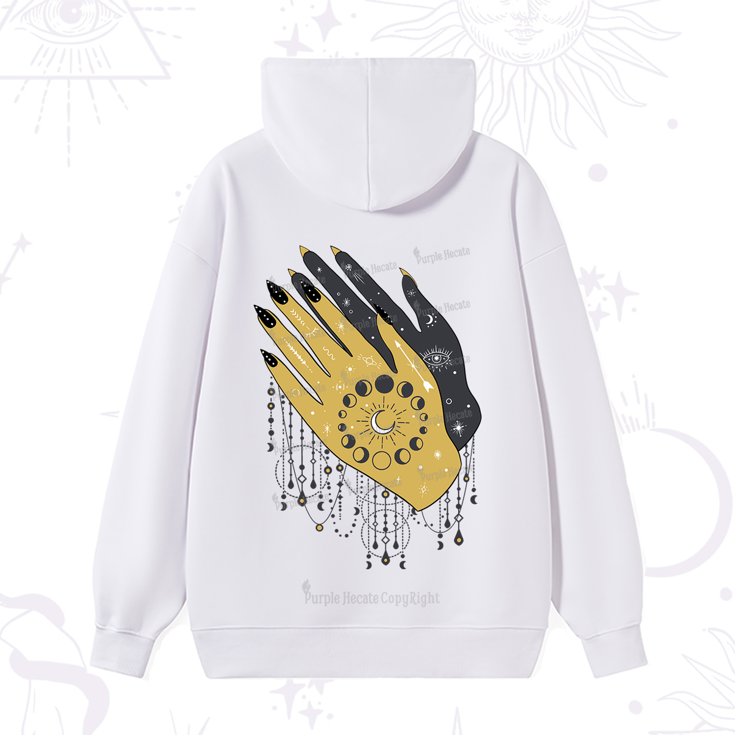 Purplehecate Wash Your Hands Hoodie