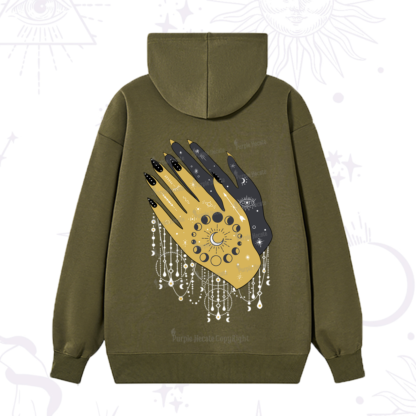 Purplehecate Wash Your Hands Hoodie