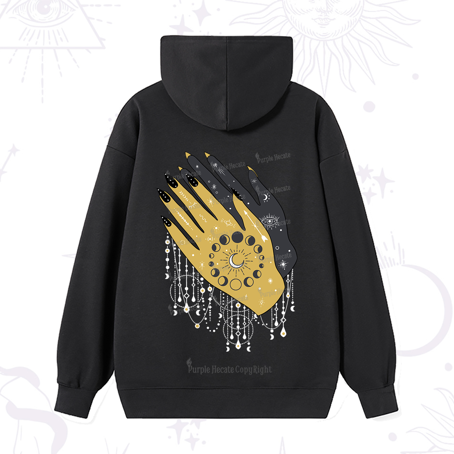Purplehecate Wash Your Hands Hoodie