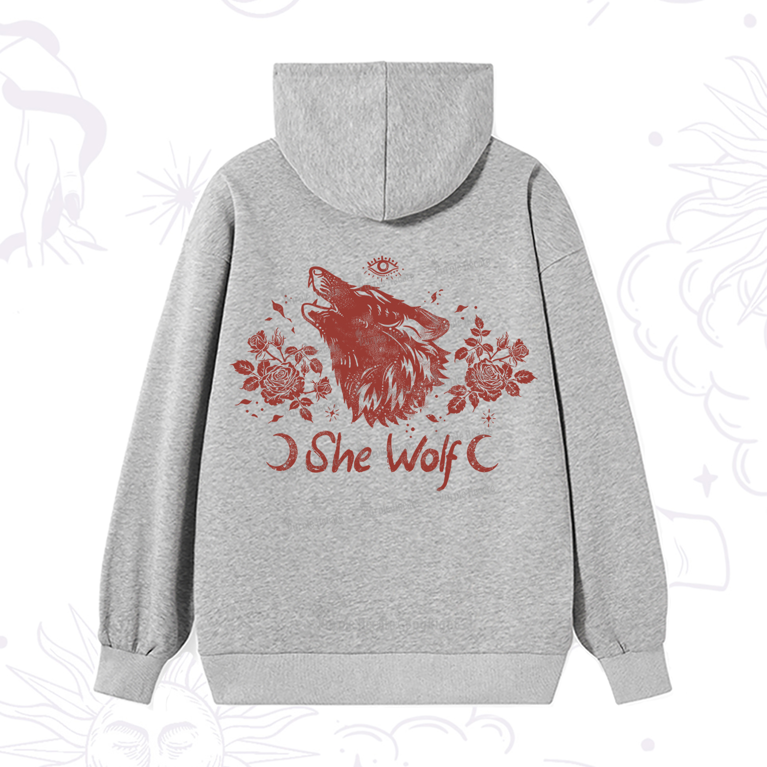 Purplehecate She Wolf Hoodie