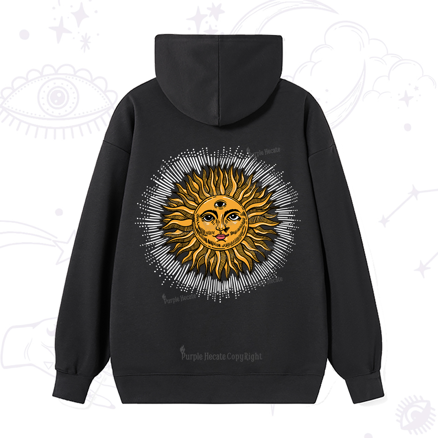 Purplehecate Sat Nam Hoodie