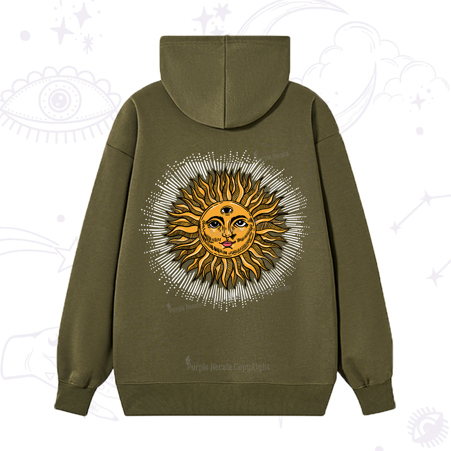 Purplehecate Sat Nam Hoodie