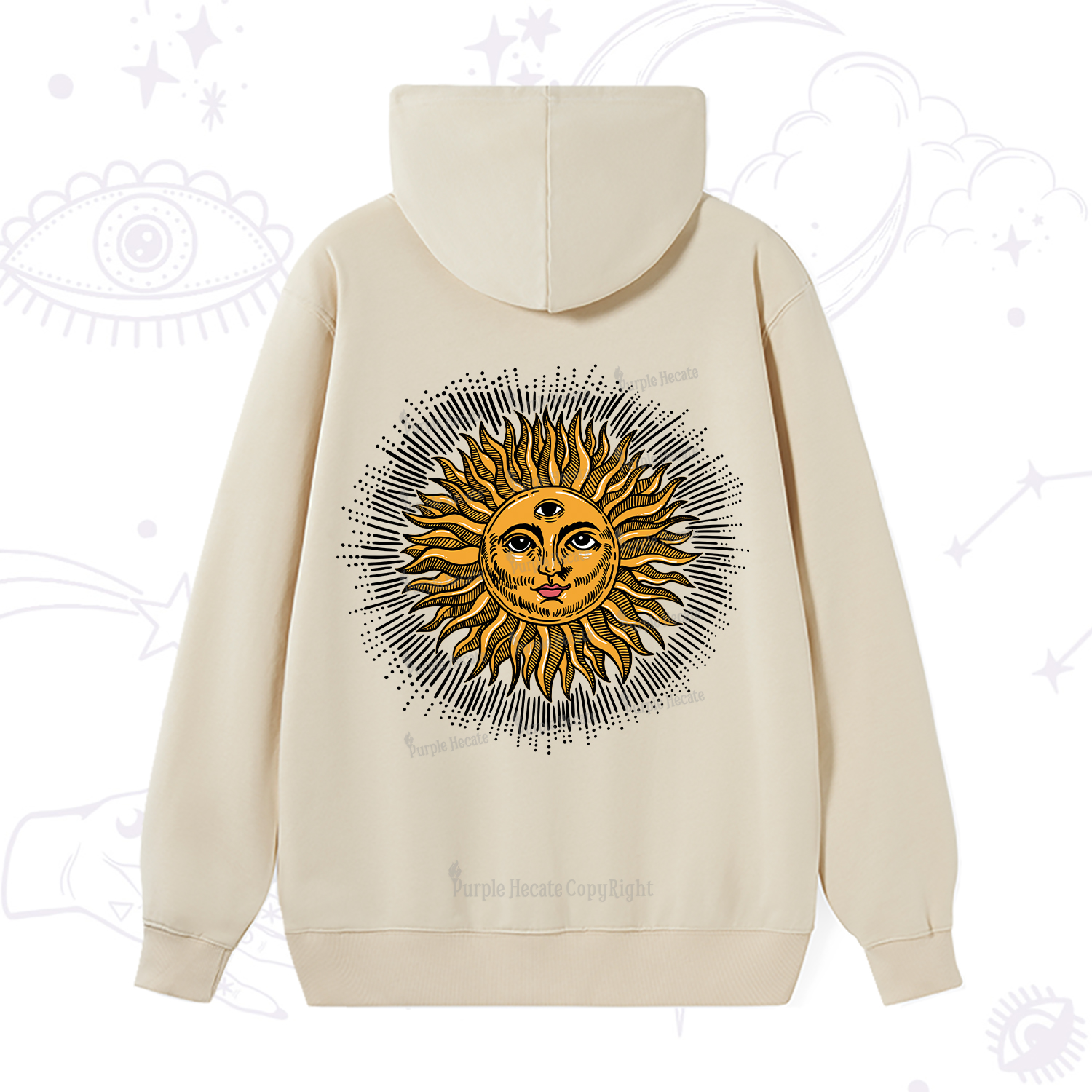 Purplehecate Sat Nam Hoodie