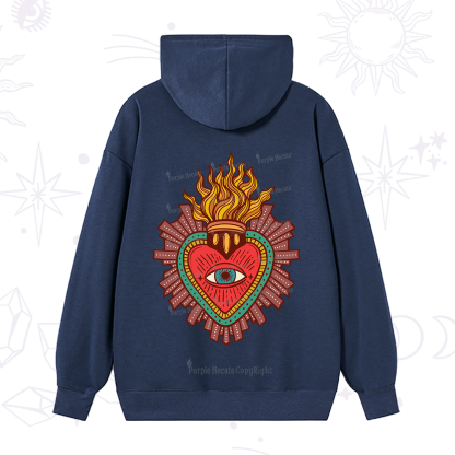 Purplehecate Sacred Heart Hoodie