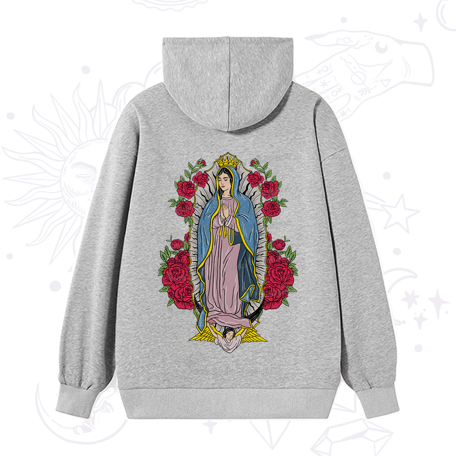 Purplehecate Mother Mary Hoodie