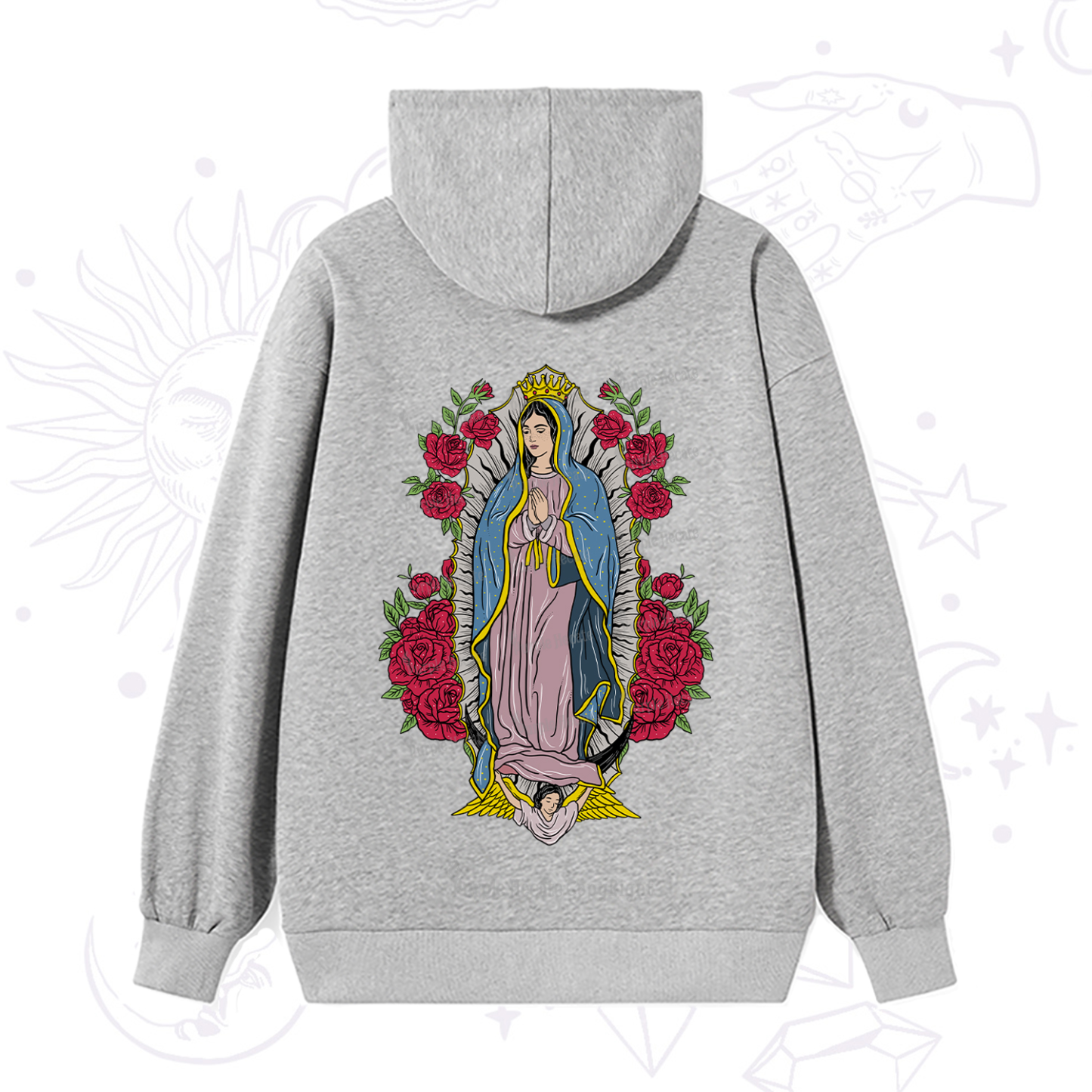 Purplehecate Mother Mary Hoodie