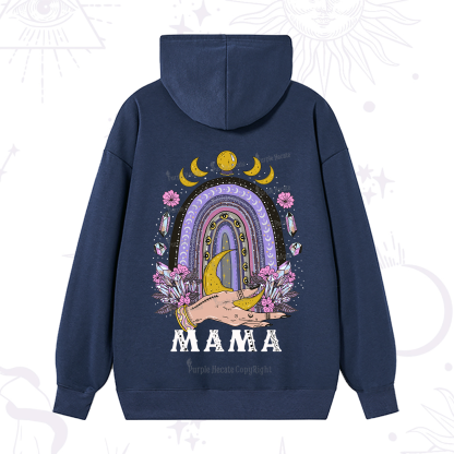 Purplehecate Gothic Mama Rainbow Hoodie