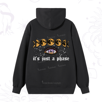 Purplehecate It's Just A Phase Hoodie