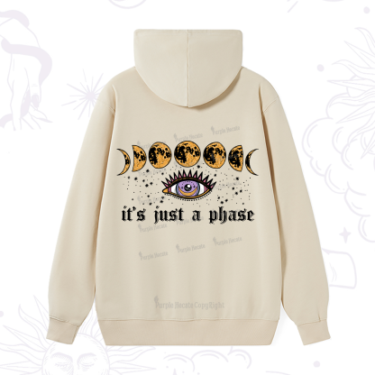 Purplehecate It's Just A Phase Hoodie
