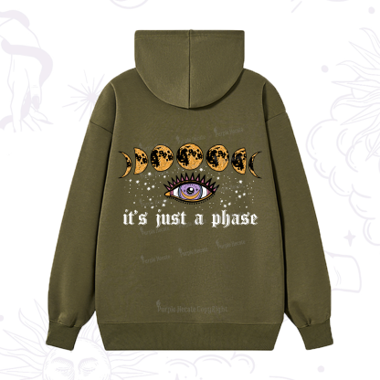 Purplehecate It's Just A Phase Hoodie