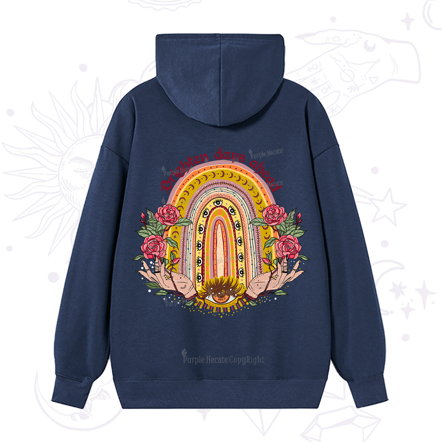 Purplehecate Brighten Days Ahead Hoodie