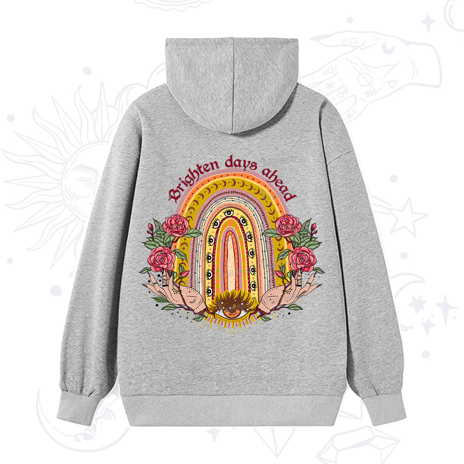 Purplehecate Brighten Days Ahead Hoodie