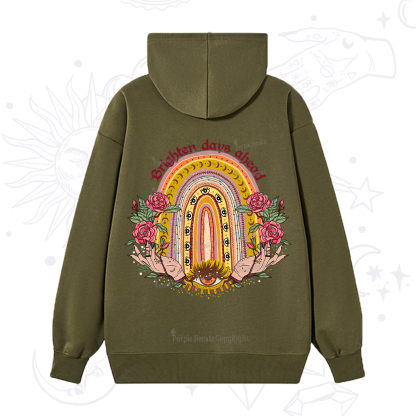 Purplehecate Brighten Days Ahead Hoodie