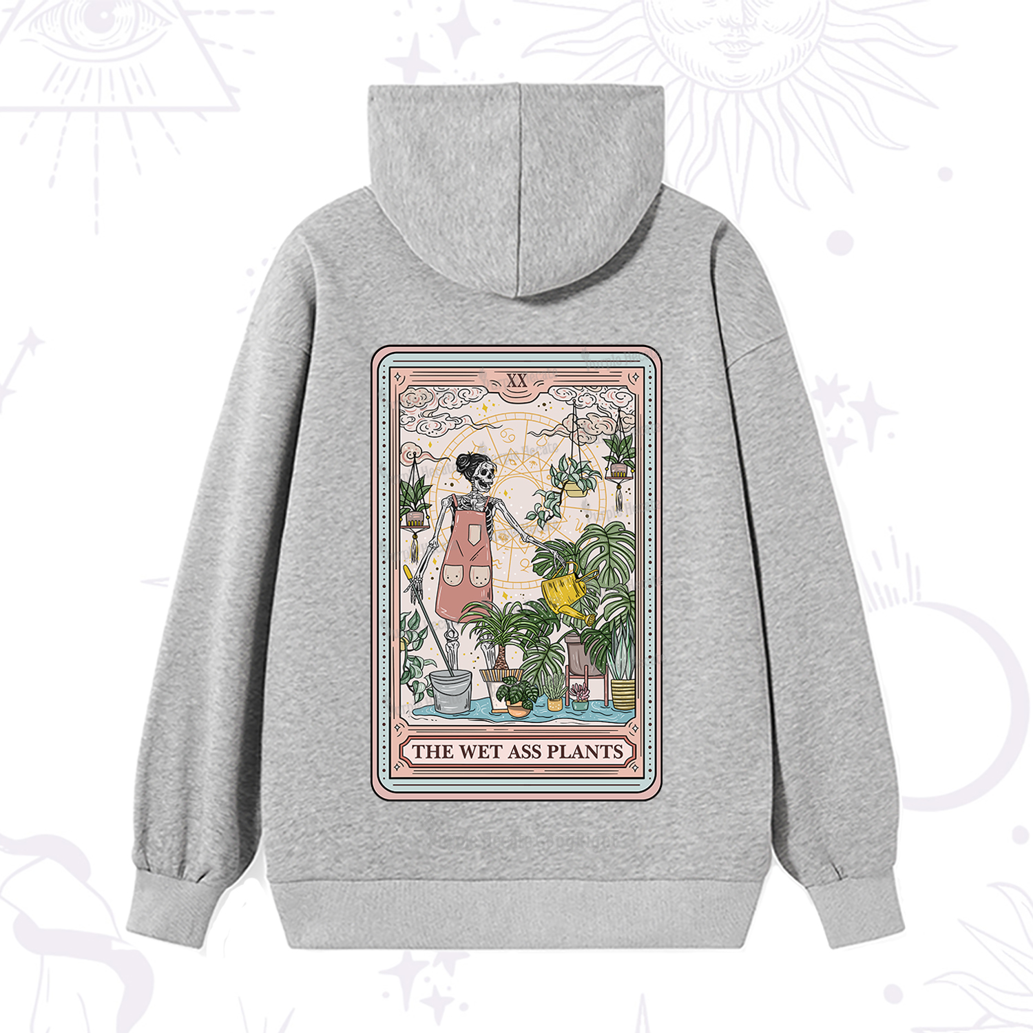 Purplehecate The Wet Ass Plants Tarot Hoodie