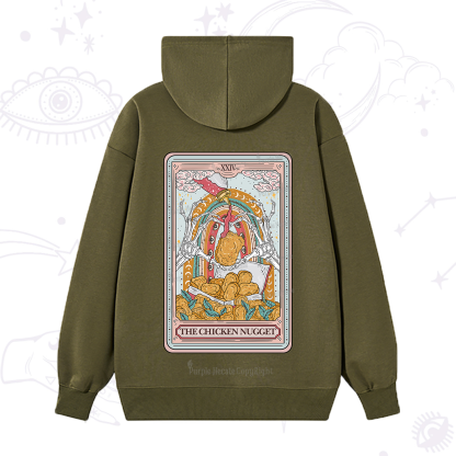 Purplehecate The Chicken Nugget Tarot Hoodie