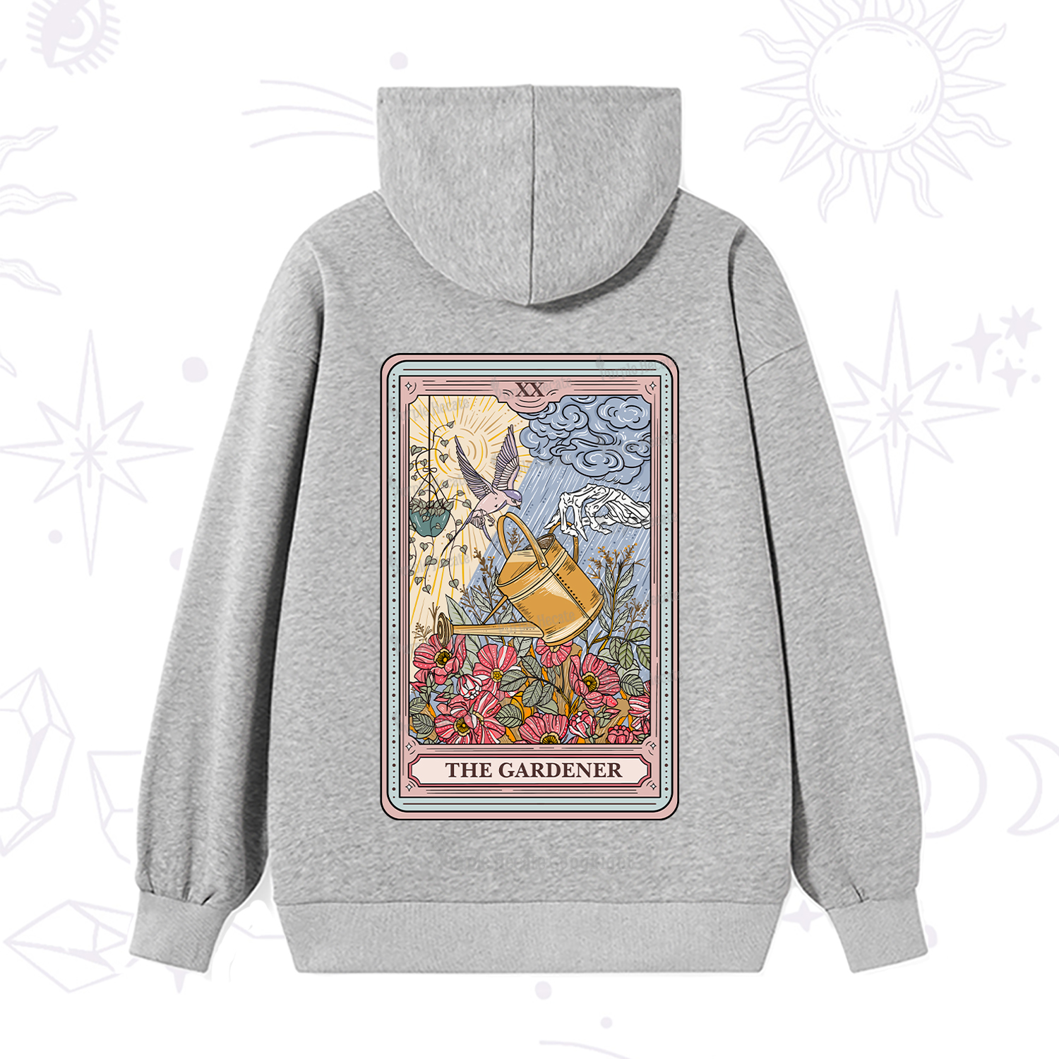 Purplehecate The Gardener Tarot Hoodie