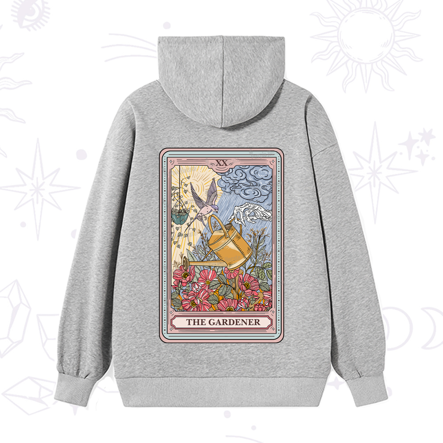 Purplehecate The Gardener Tarot Hoodie