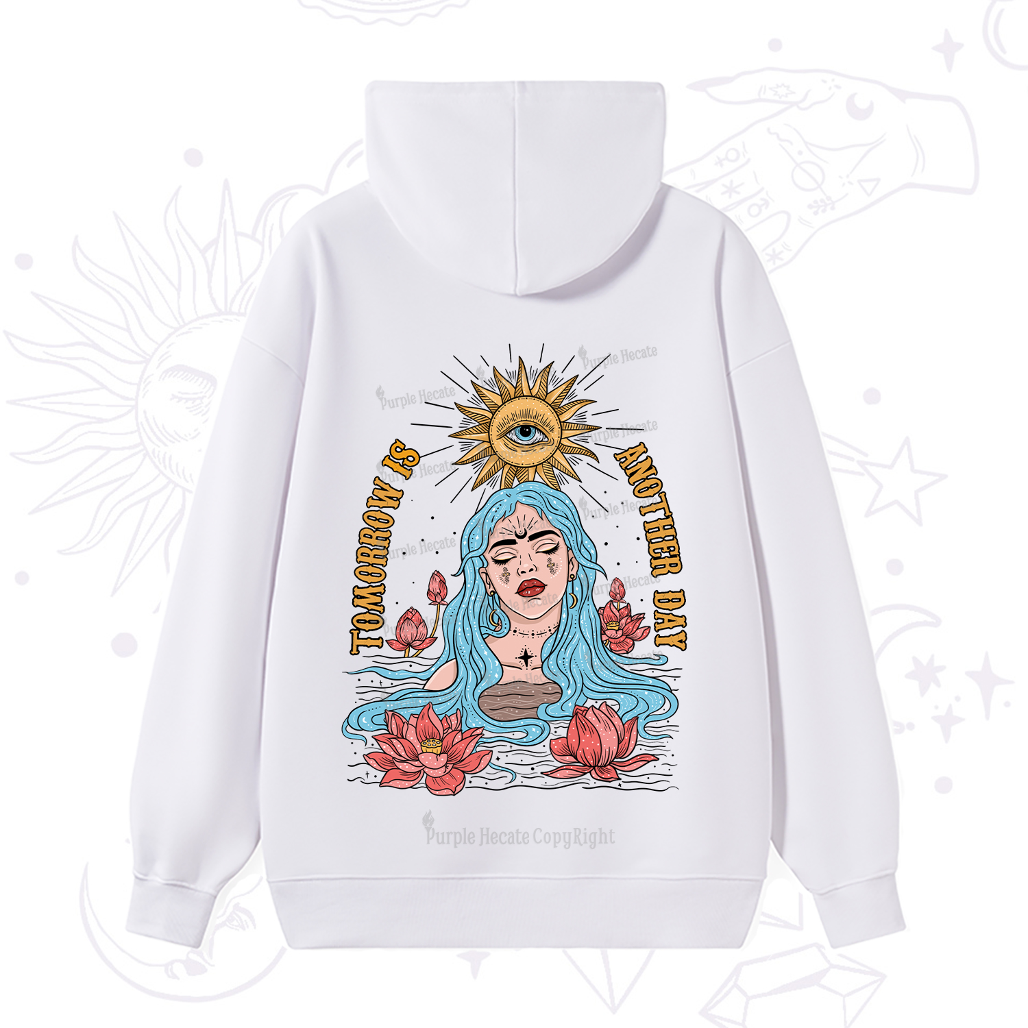 Purplehecate Tomorrow Is Another Day Hoodie