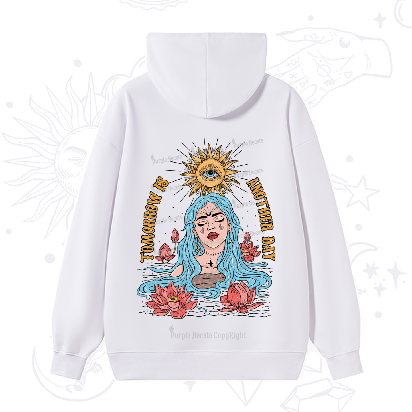 Purplehecate Tomorrow Is Another Day Hoodie