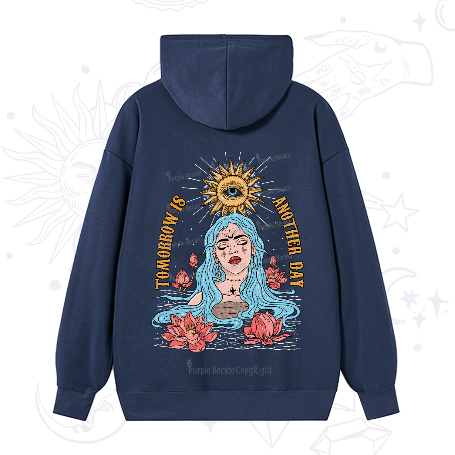 Purplehecate Tomorrow Is Another Day Hoodie