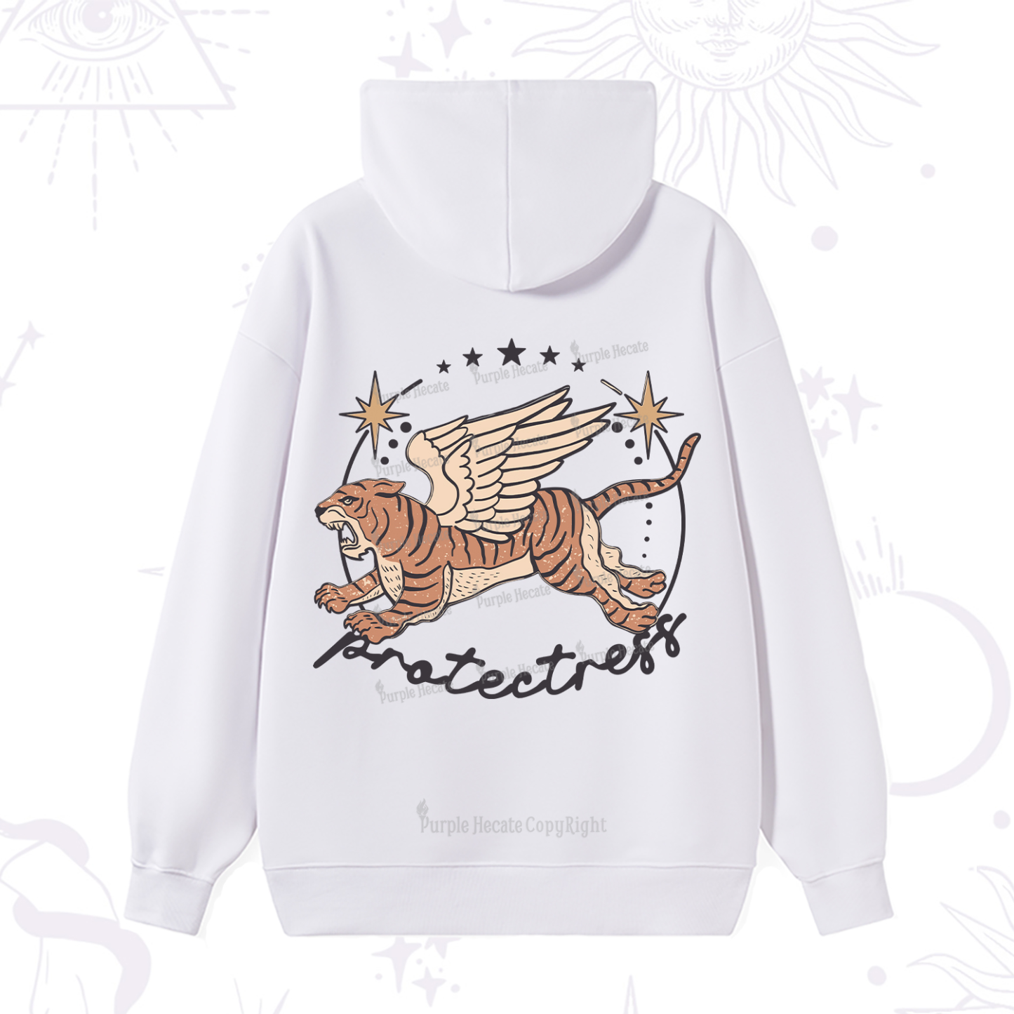 Purplehecate Protectress Hoodie