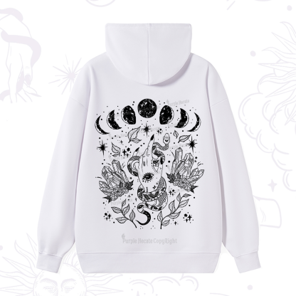 Purplehecate Reach For The Moon Hoodie