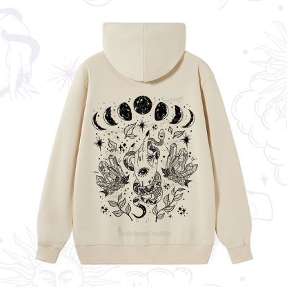 Purplehecate Reach For The Moon Hoodie