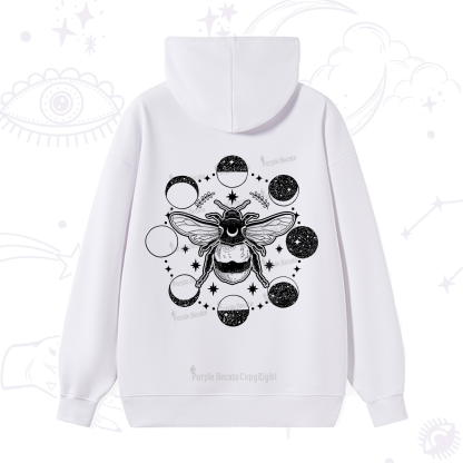 Purplehecate Moon Bee Hoodie