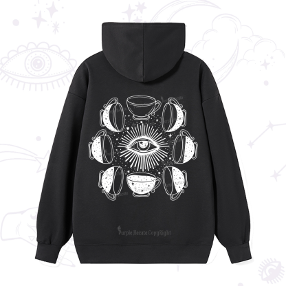 Purplehecate Moon Phase Coffee Hoodie