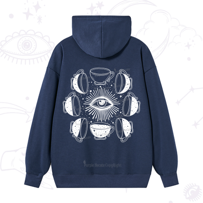 Purplehecate Moon Phase Coffee Hoodie