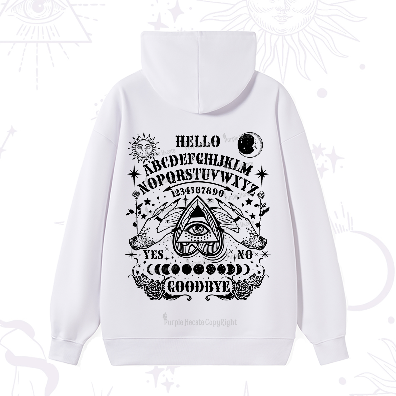 Purplehecate Hello Goodbye Hoodie
