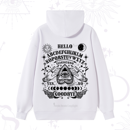 Purplehecate Hello Goodbye Hoodie