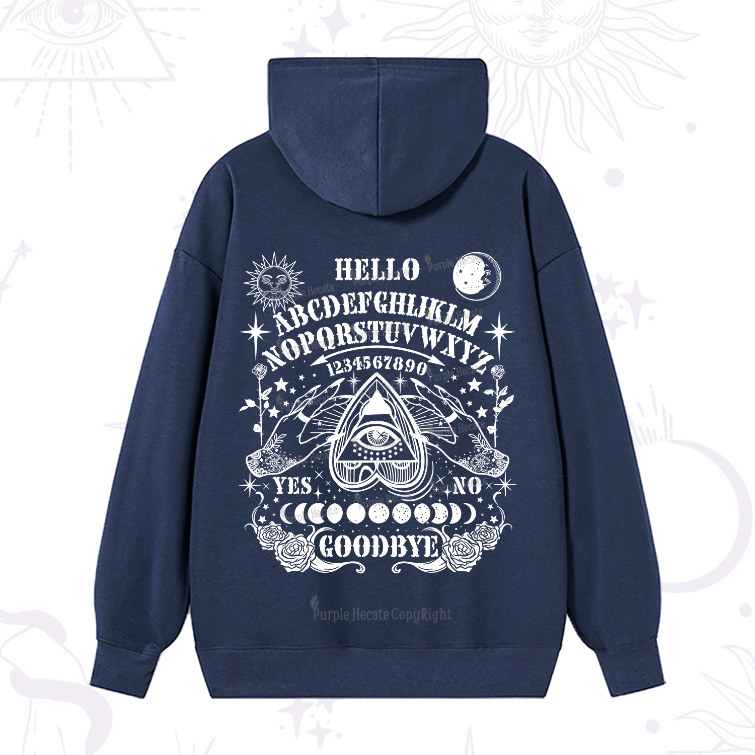 Purplehecate Hello Goodbye Hoodie