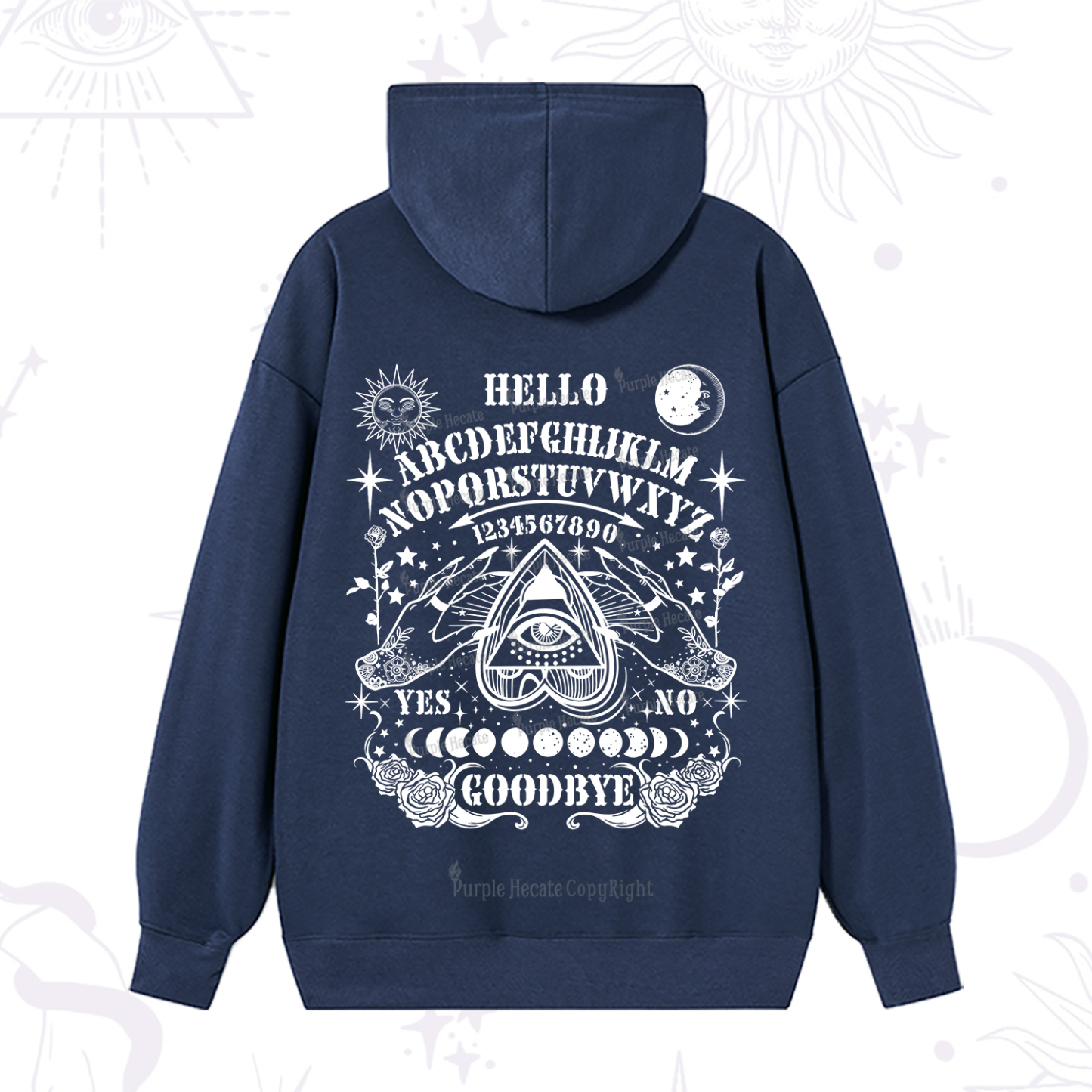 Purplehecate Hello Goodbye Hoodie